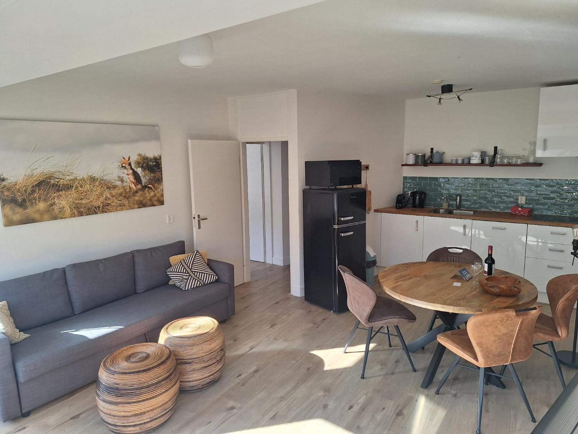 Apartment Duinvos 150M From The Beach Noordwijk Bagian luar foto